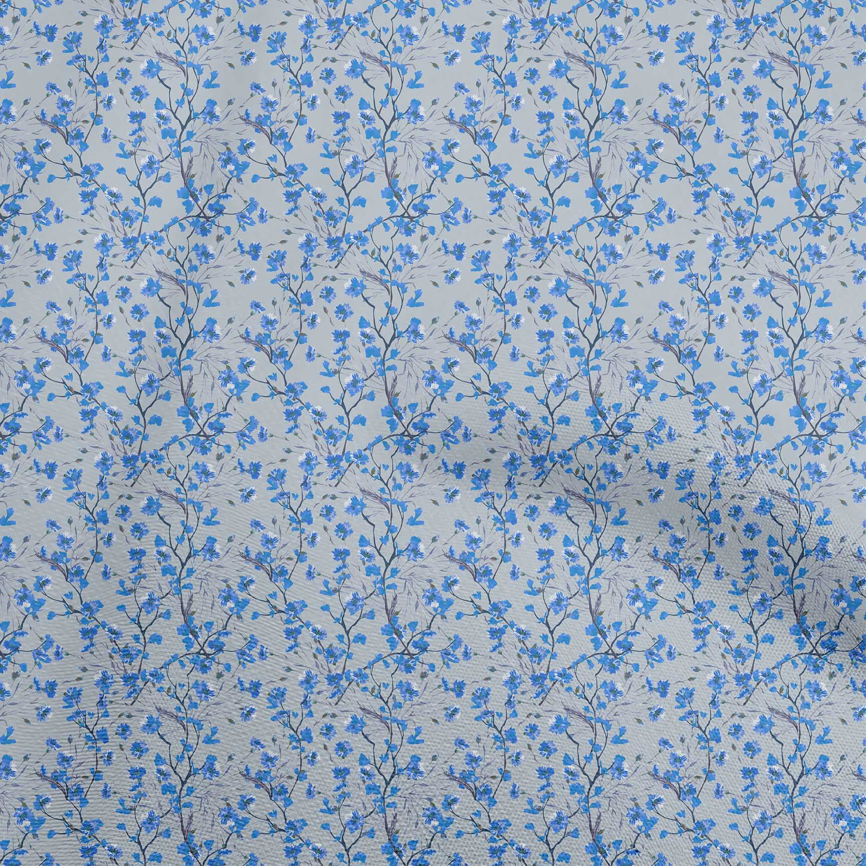 

oneOone Cotton Flex Dusty Gray Fabric Florals Sewing Fabric By The Yard Printed Diy Clothing Sewing Supplies 40 Inch 42 Inch Wide - Viscose Chiffon світло-сірий колір