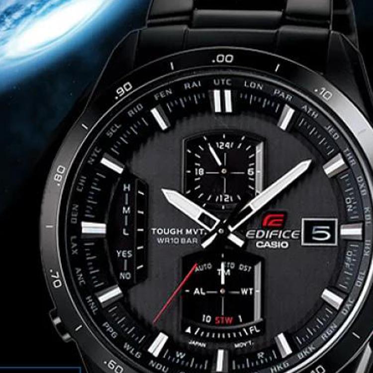 CASIO Men EDIFICE Black Watch EQW-A1110DC-1A EQW-A1110DC-1A