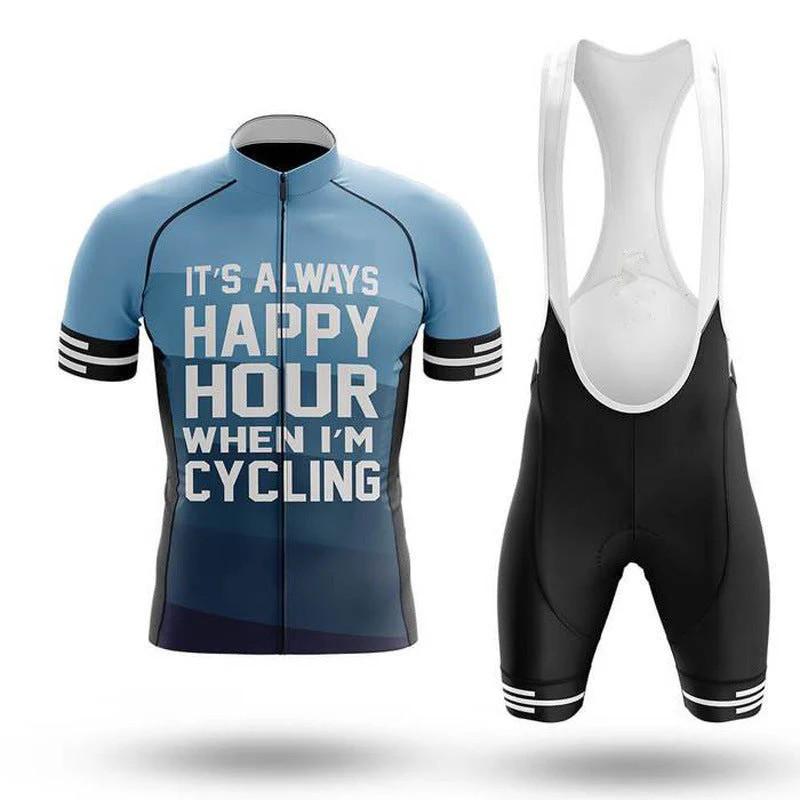 Mens Cycling Jersey Short Sleeve Breathable Bike Shirt Mountain Road Biking