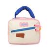 OEING Large Capacity Color-block Travel Cosmetic Bag