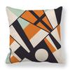 Custom Geometric Abstract Symmetrical Linen Pillowcase