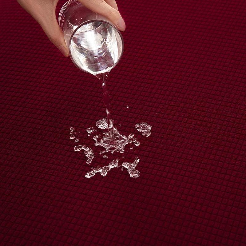 Sofa Seat Cushion Cover Stretch Waterproof Slipcovers Sofa Back Cover 1/2/3/4 Seater Couch Cover Chaselong Protector