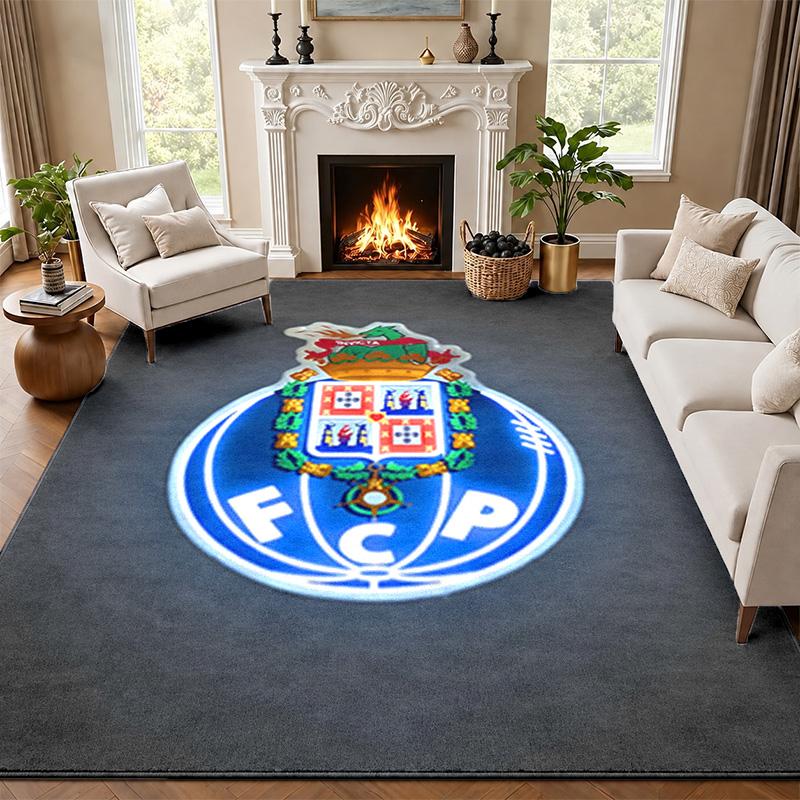 FC Porto Carpet Door Mat for Living Room or Bedroom Protective Mat Under Chair Office Decoration Christmas Gift Birthday Present