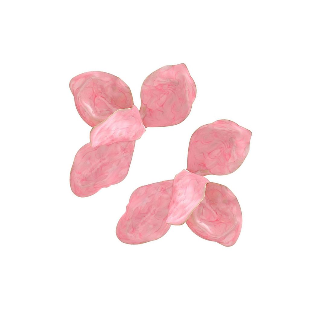 Unique Flower Studs Earrings Waterproof Earrings Fashion Ear Jewelry Alloy Texture Suitable for Various Occasion Wear