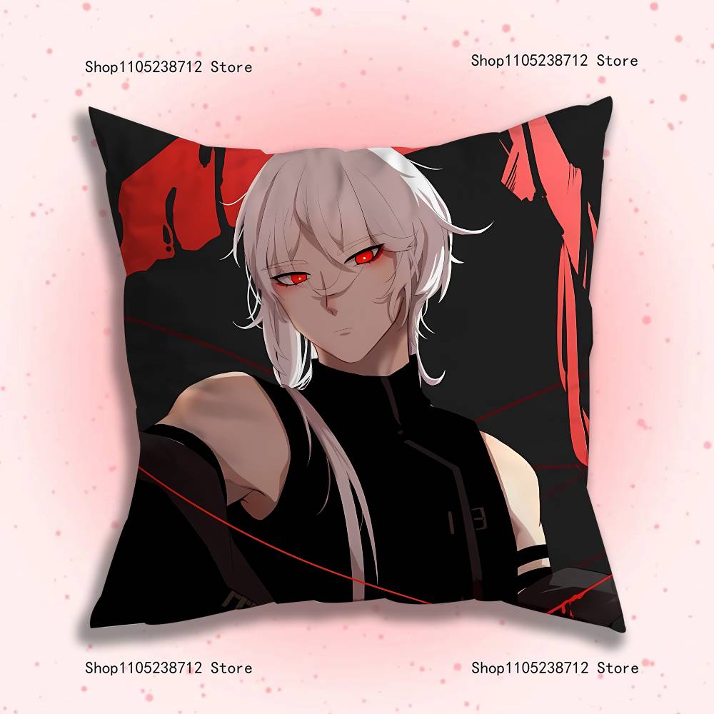 Game D-Date With Death M-Mangas Pillowcase Cushion Plush Boys Girls Cartoon Anime Kawaii Decoration Kids Birthday Cute Gifts