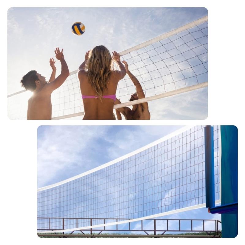 Simple Installation Professional Volleyball Net Indoor Outdoor Tennis Net for Backyard and Beach Activity