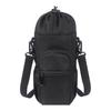 Water Bottle Carrier with Shoulder Strap Zippered Pocket Design Wear Resistant Flask Water Bottle Holder Sling Bag
