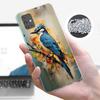 Animal Oil Painting Bird Phone Case For Samsung Galaxy A52 A32 A22 A12 A02S A50S A30S A51 A31 AA71 Note 20 Ultra 10 S10 Plus Gal