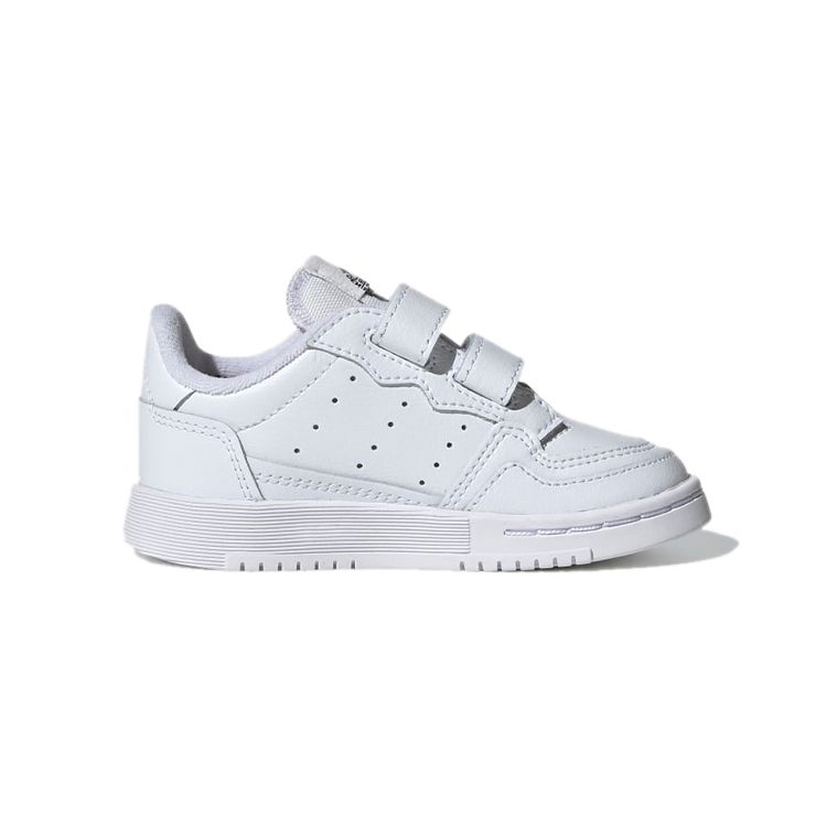 Adidas Originals Super Court Low Top Sneakers Baby Sneakers White Black EG0413