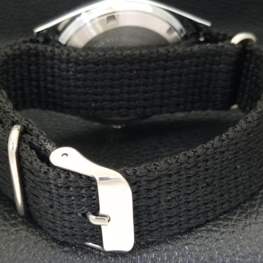 REFURBISHED SEIKO 5 AUTOMATIC 6309A JAPAN MENS ARABIC BLACK DIAL WATCH a427341-2 QRL-a427341