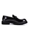Men's Genuine Leather Loafers: Comfortable, Business Casual Shoes with Thick Soles for Weddings & Trendy, Versatile British Style.