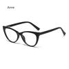 Ladies Trendy Photochromic Myopia Glasses Fashionable Cat Eye Frame Anti Blue Light Eyewear Stylish Women Minus Sight Glasses