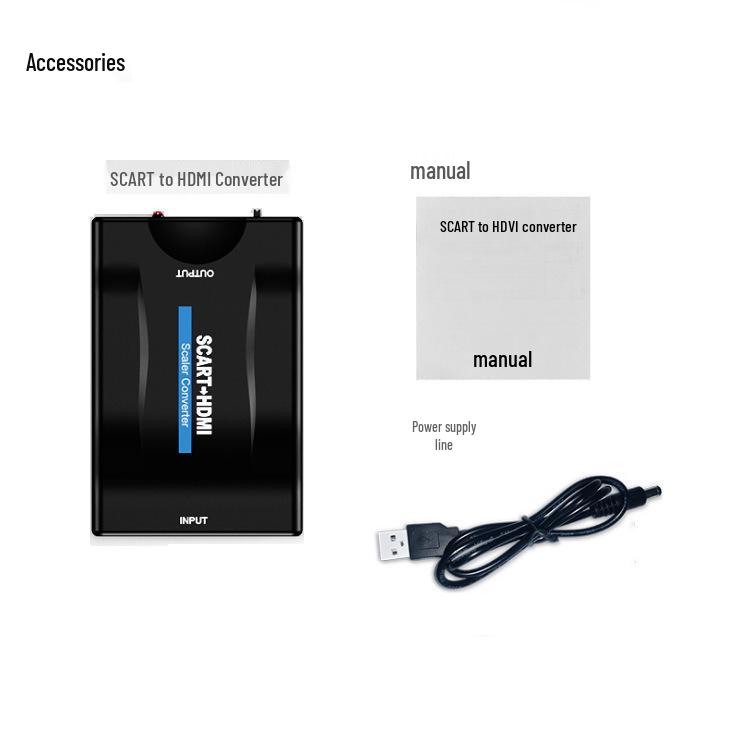 SCART To HDMI High-Definition Converter