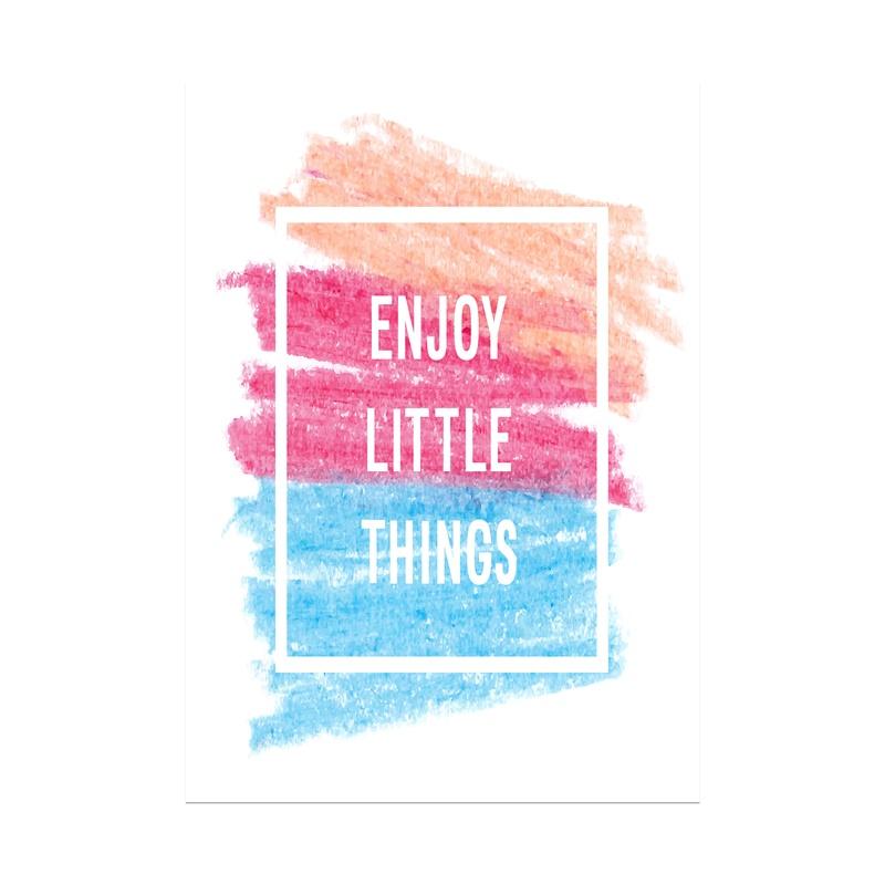 Watercolor Quotes Poster Psychedelic Gradient Spiritual Wall Art Canvas Painting Wall Pictures For Living Room Decor