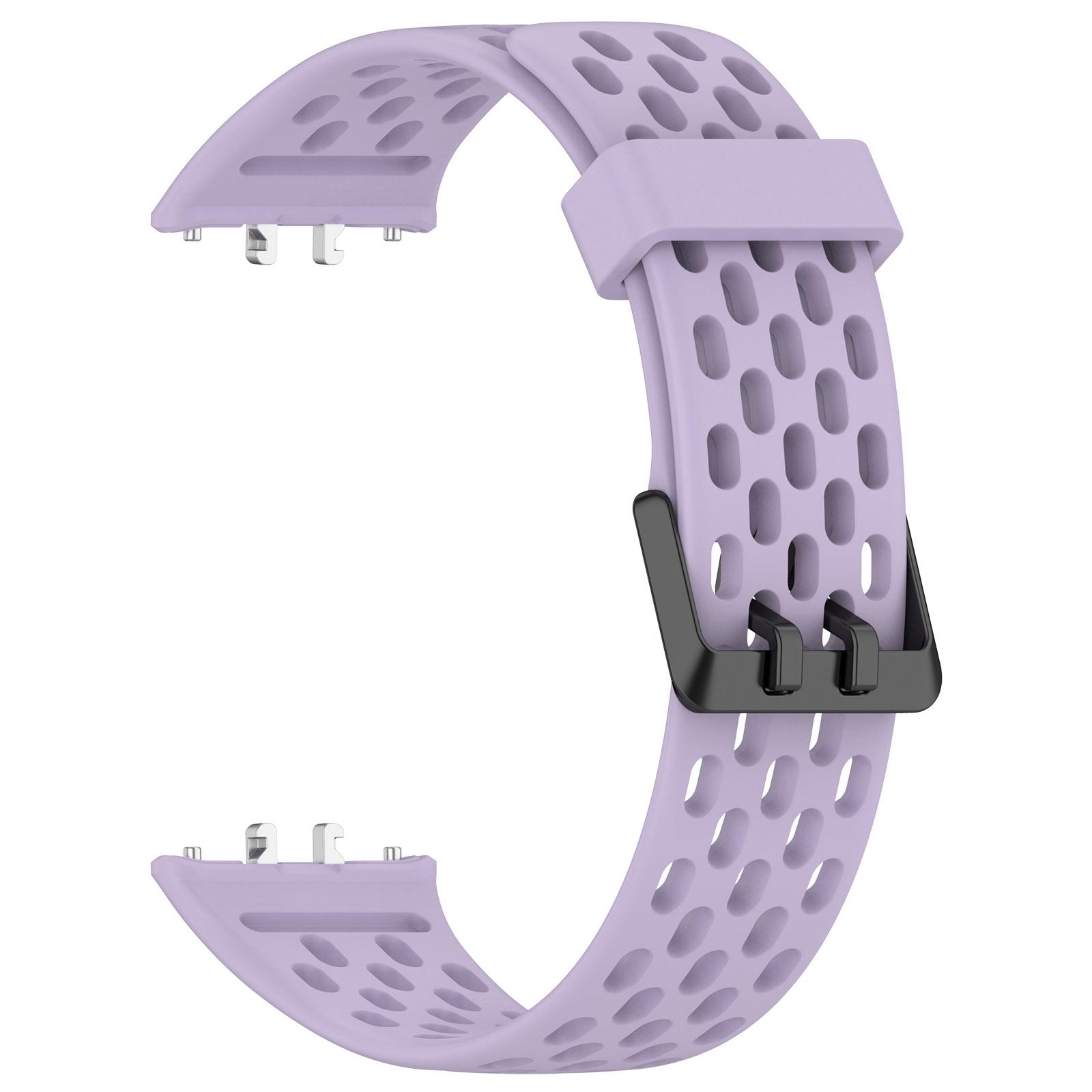 

For Samsung Galaxy Fit3 Strap Replacement Silicone Breathable Watch Bracelet Pink