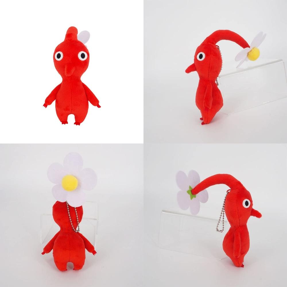 Plyšový maskot Sanei Boeki Pikmin, různé velikosti, KRABIČKA, Š5,5 x H10 x V13 cm