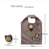 Eco-friendly Foldable Cartoon Animal Tote Bag