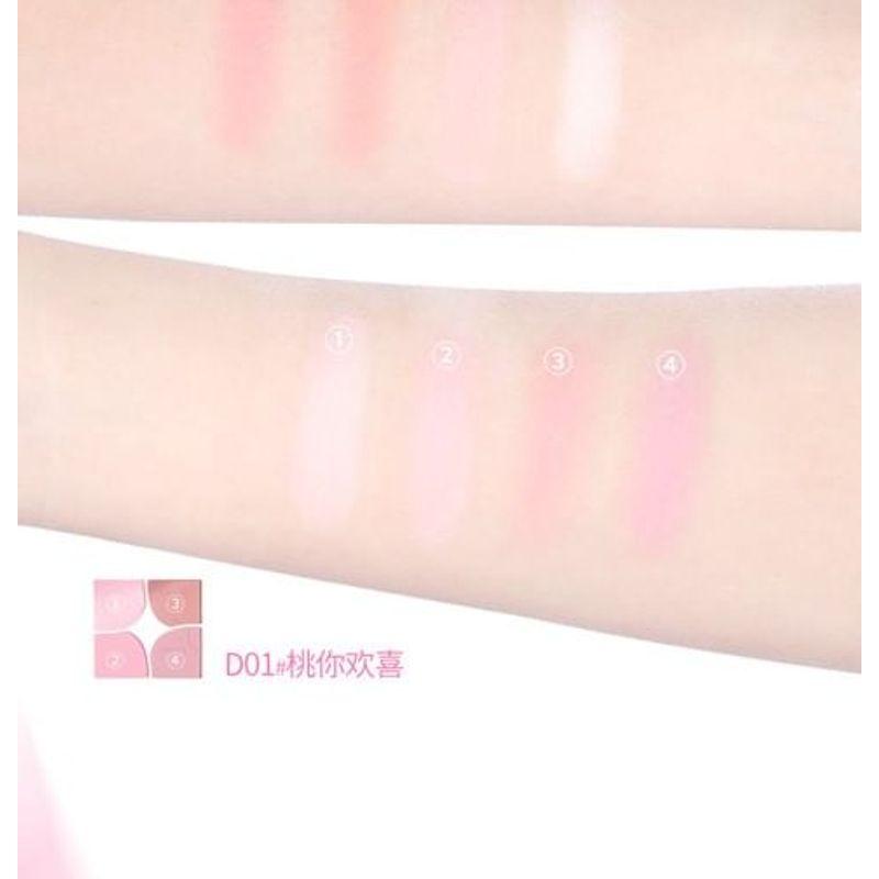 VEECCI - Blooming Mood 4 Colors Blush - 2 Types