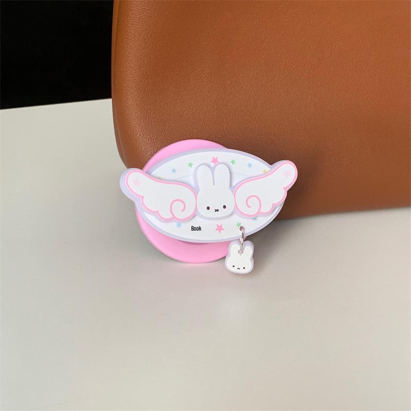 Colorful Star Angel Rabbit Magnetic Phone Case for iPhone 17 / 16 Pro Max / 15 Pro