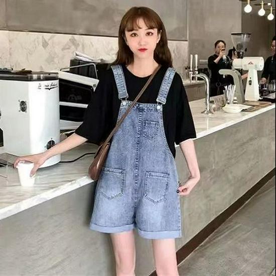 Women's Chic Hong Kong Style Retro Polo Collar Denim Dress - Slim-Fit, Waist-Cinching, Short Sleeve, Mid-Length A-Line Skirt, Summer Collection