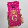 For Huawei Nova 8i Honor 50 Lite Crown Initial Letter Couple Phone Case Nova8i Honor 50Lite Soft Silicone TPU Protective Casing