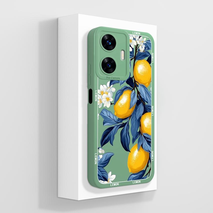 Beautiful Love Heart Phone Covers For Realme C55 C35 C25 C20 C15 C11 C21Y C25Y Soft Liquid Silicone Bumper Anti Drop Protection Case For Realme Casing