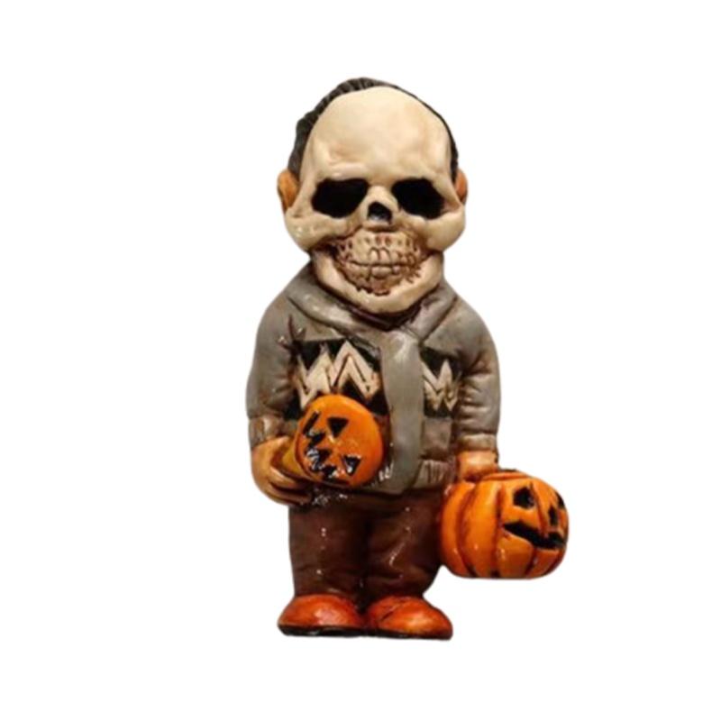 Spooky Horror Gnomes For Halloween Garden Decoration Hand-crafted Resin Figurines