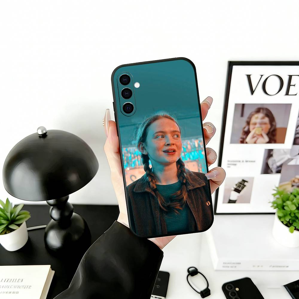 

S-Sadie S-S Actor Phone Case For Samsung Galaxy A73,A72,A71,A70,A53,A52,A51,Others Soft Black Cover Samsung a53 5g