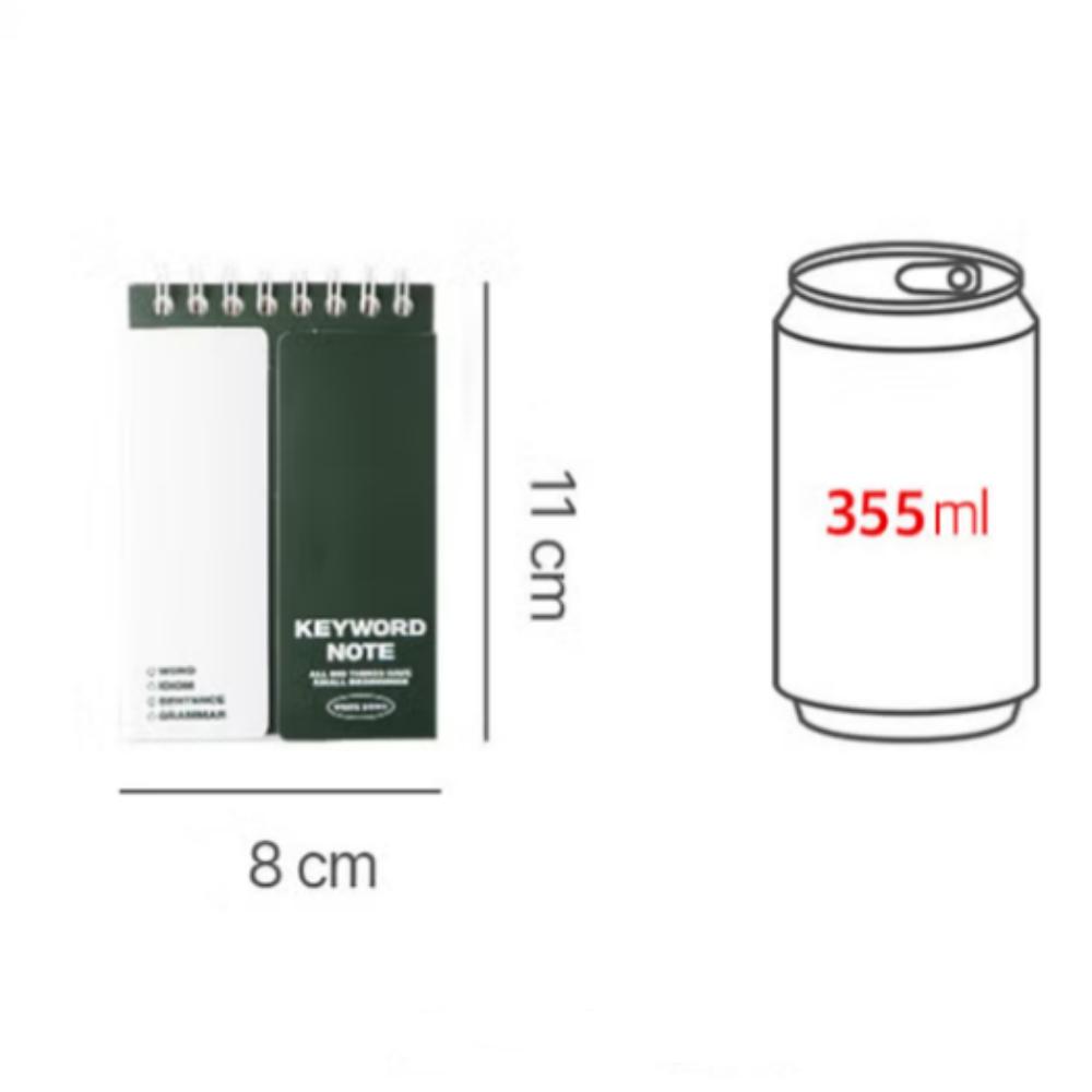 2 Vertical Vocabulary Memorization Notebooks