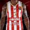 2026 Serbia Belgrade Red Star European Basketball Match Jersey Adult Mens Basketball Sportswear Fan Special Jersey Kit Kids Vest