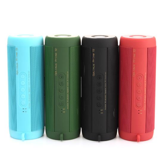 T2 Portable Waterproof Wireless Bluetooth-compatible Subwoofer Flashlight Sound Bar Speaker