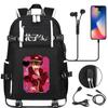 Anime Toilettengebundener Hanako-Kun-Muster-Rucksack, Büchertasche, hohe Kapazität, Reisetasche, Umhängetasche für Studenten, Mädchen und Jungen