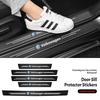 Car Door Sill Protector Sticker Threshold Non-slip Pad Mat For VW GTI Rline Polo Golf 6 7 Passat CC Tiguan Arteon T-ROC Scirocco