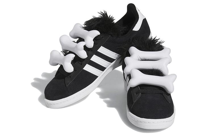Campus Jeremy Scott X Campus Adidas Originals 80s 'Bones - Black' HQ4493