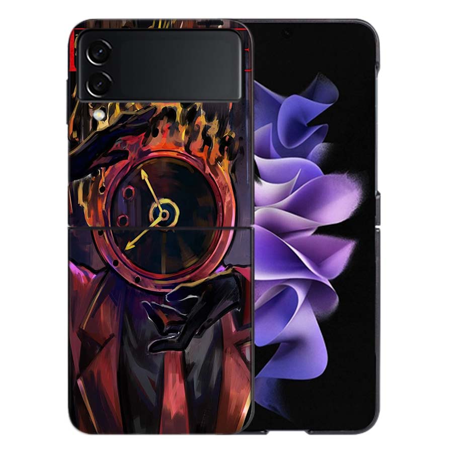 Game L-Limbus Company Coque For Samsung Z Flip7 6 Galaxy Case Shockproof Z Flip5 Z Flip3 4 5G Hard Cover Phone TPU PC Hard Fund