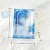 Blue Ice Rain Photocard Binder 3 Inch Mini Postcard Book INS Card Album