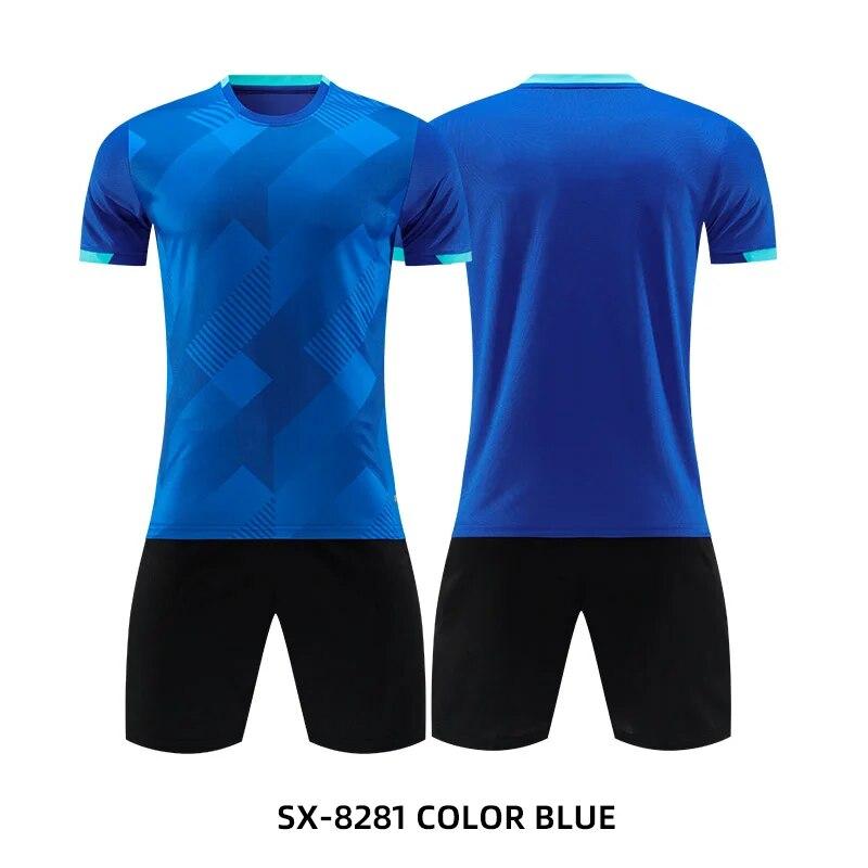 Professional Adults Kids Football Jerseys Customize Team Training Uniforms Shirts Futsal Sportswear Man Woman Sports Tracksuit