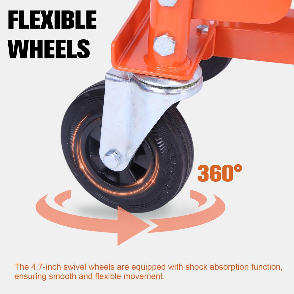 Heavy Duty Aluminum Hand Truck Dolly Cart with Wheel 3 In1 Aluminum Hand Truck with Loop Handle for Warehouse Shopping Airport