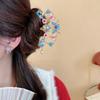Chinese Style Enamel Butterfly Tassel Hairpin Women'S Hanfu Ancient Style Side Clip Hair Accessory