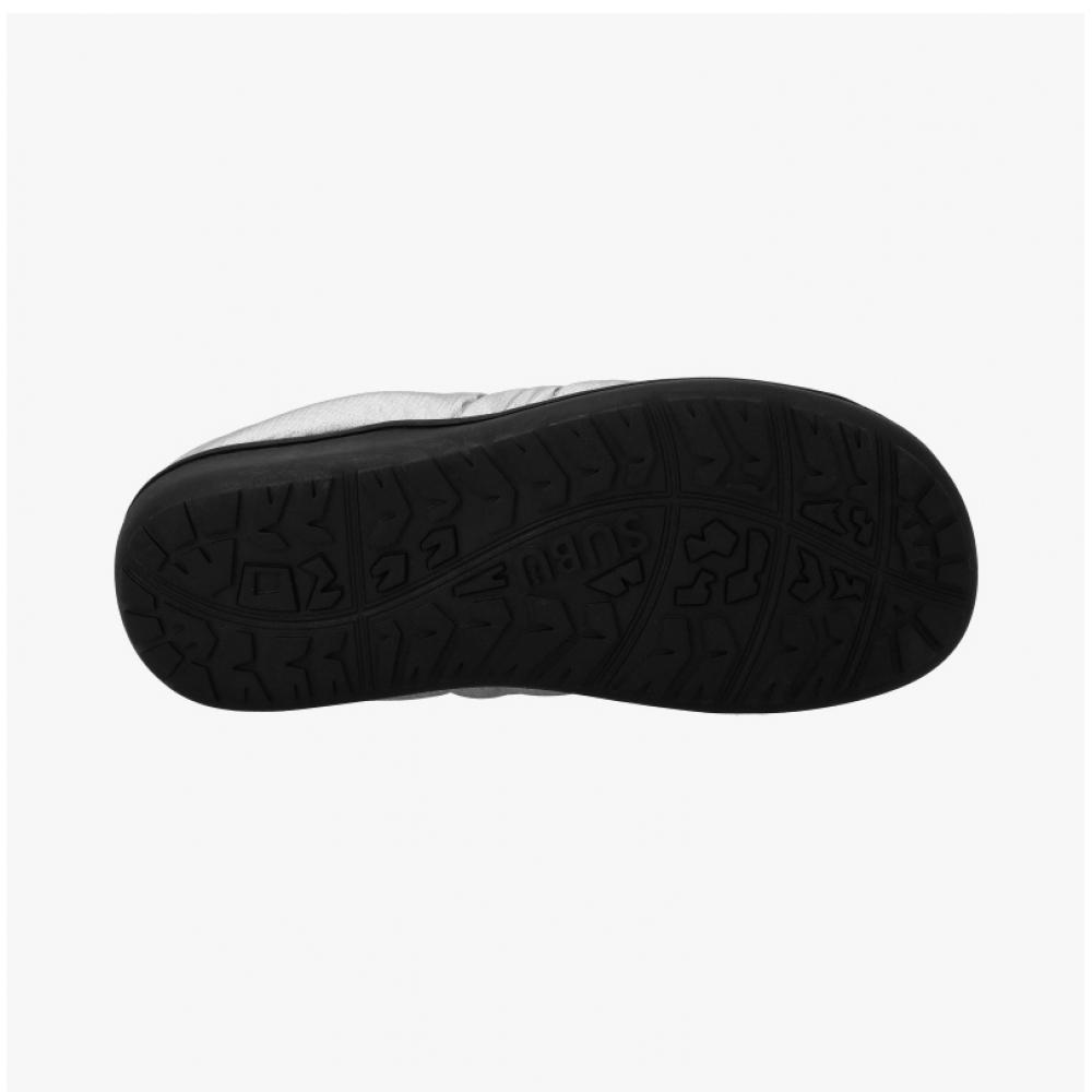 Subu F Line Silver Fleece Padding Slipper Sb 32