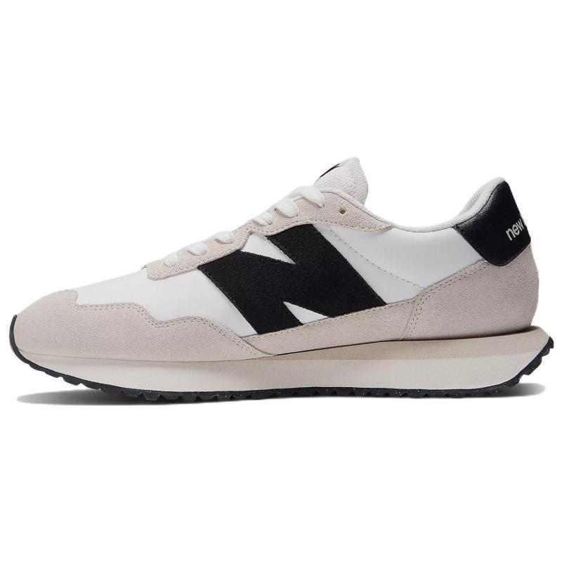 New Balance 237 Sea Salt Black White Sneakers MS237SF