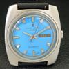 GEBRAUCHTE HERREN FAVRE LEUBA GENEVE DUOMATIC SCHWEIZER HIMMELBLAUES ZIFFERBLATT UHR a432159-2 R110-a432159