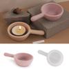 Pans Shape Candle Holder Silicone Molds Epoxy Resin Molds Plaster Molds 3D Handle Jar Candlestick Molds Candle Cup Molds