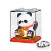 3 Inch Solar Powered Panda Auto Decor Good Luck Gift Automatic Swing Arm Business Opening Gift Solar Panda Lucky Ornament
