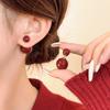 S925 Silver Needle Pearl Flower Earrings for Women - Luxury, Fashionable Korean Style