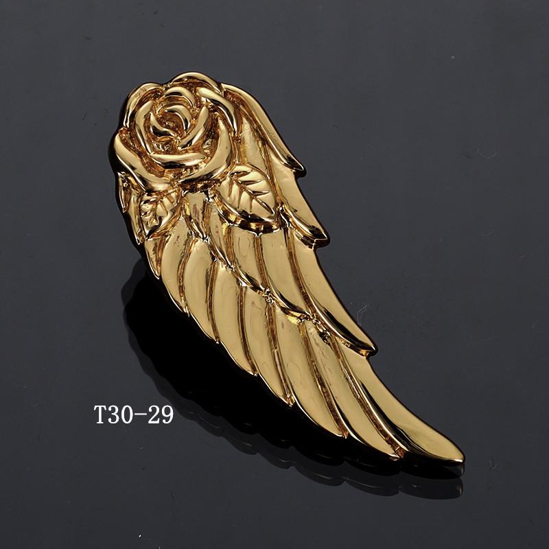 Herren Krawattennadel Kollektion: Goldene Brille, Schlüssel, Anker, Blätter, Schnurrbart, AK, Saxophon, Angelhaken, Pfeife, Kugel, Kragenclips