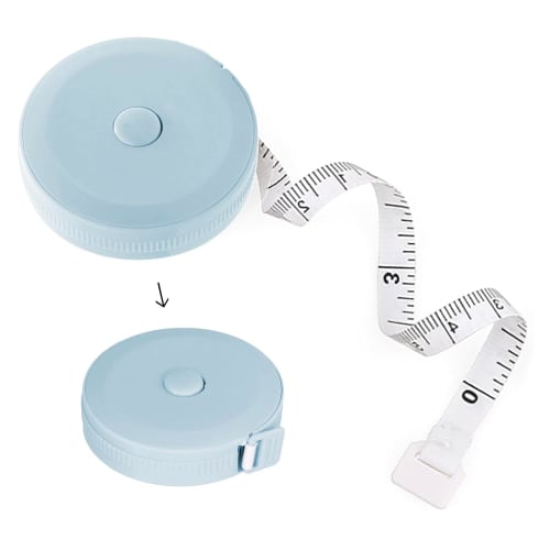 ShuaWdk 2m Tape Measure, Sewing, Dressmaking Ruler, 200cm (79"), Bust and Waist Measurements In Inches and Centimeters, Clothing Tape Measure, Double-