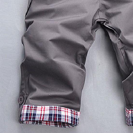 Şort Renkli Blok Patchwork Sokak Şıklığı Dar Kesim Cepler Fitness için Kısa Pantolonlar