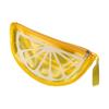 Waterproof Lemon Cosmetic Bag Transparent Make Up Organizer Simple Zipper Toiletry Bag  Women
