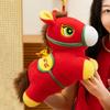 Good Luck Horse Plush Doll Cute Zodiac Pony Figurine Plush Toys Stuffed Horse Toy  Year of Horse